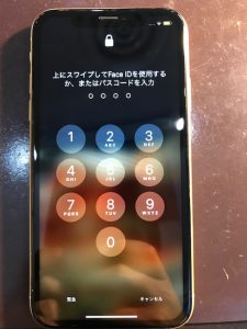 iPhoneXR画面修理